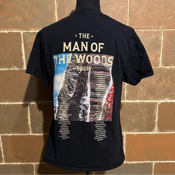 Justin Timberlake Man of the Woods Tour Concert T-Shirt Women's M Medium - Picture 5 of 8